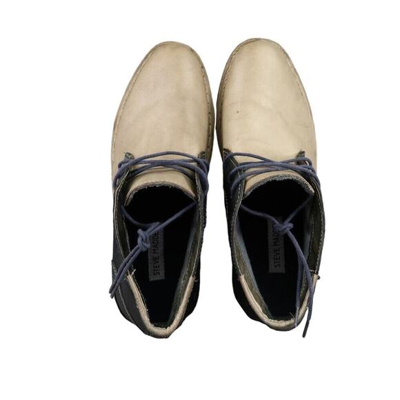 Steve Madden Shoes Mens 8 Chukka Boots Classic Leather Harsen Casual Comfort Mid main image 13